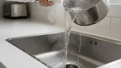 Waarom je geen kokend water in de gootsteen moet gieten – risico’s die je niet kende